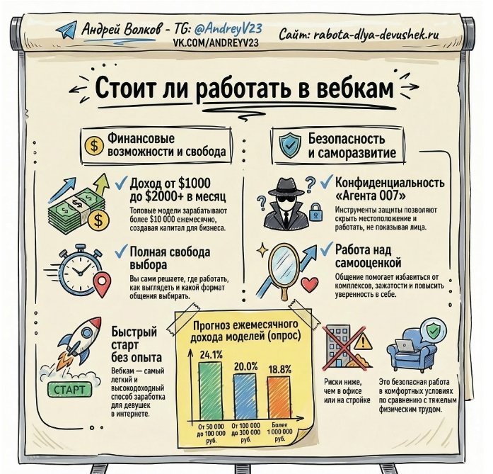 Стоит ли работать в вебкам